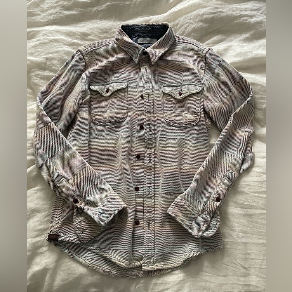 Men’s outerknown blanket shirt size large